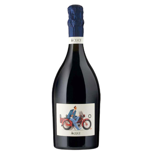 Bruno Lambrusco ceci brut peneče vino