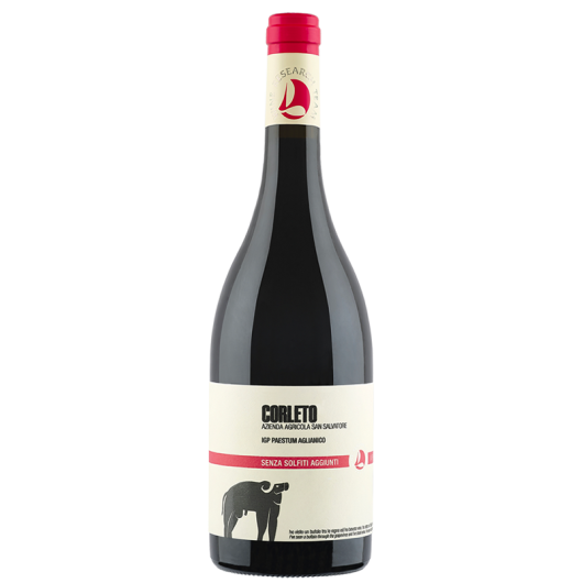 CORLETO Aglianico BIO Paestum IGP crveno vino BEZ SULFITA
