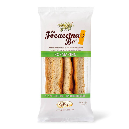 Hrskava foccacia s ružmarinom za crostine in bruskete