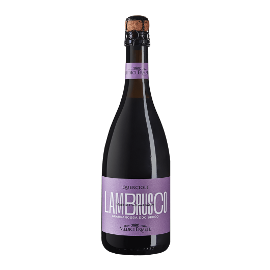 LAMBRUSCO Grasparossa DOC secco peneče vinojenušavo vino