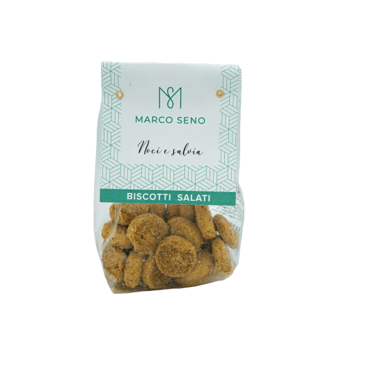 SLANI MASLENI PIŠKOTI orehi in žajbelj 