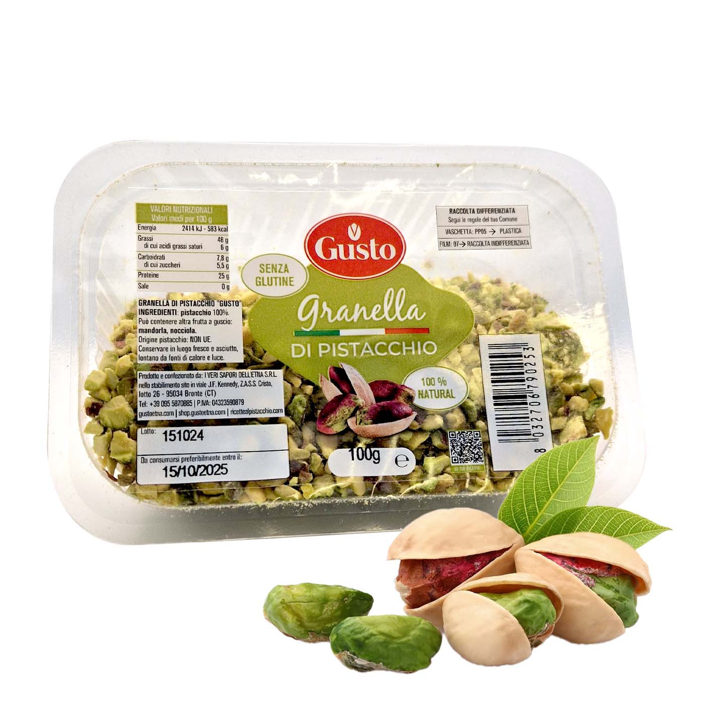 Drobljena pistacija granella