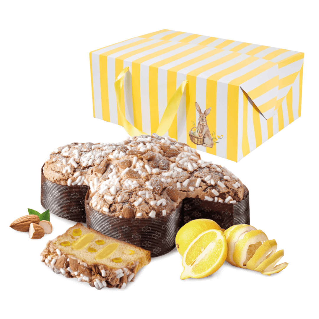 KOLOMBA z limono in limonino kremo - velikonočna sladica kolomba