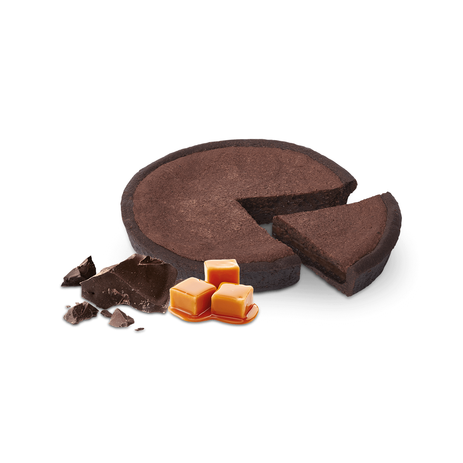 Čokoladna pita s slano karamelo