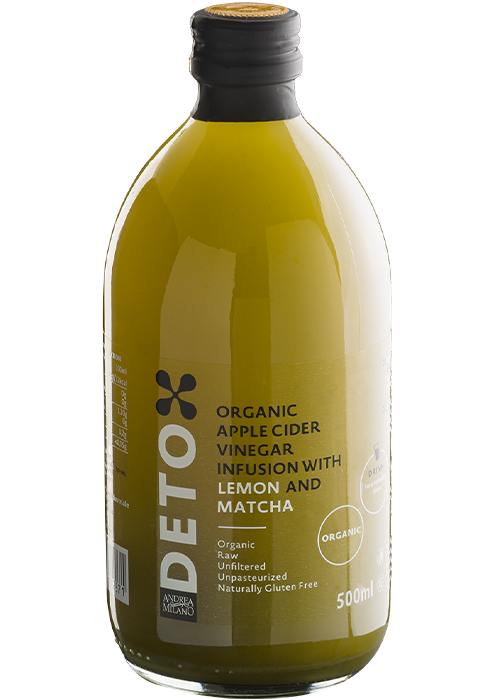 BIO jabučni ocat matcha i limun