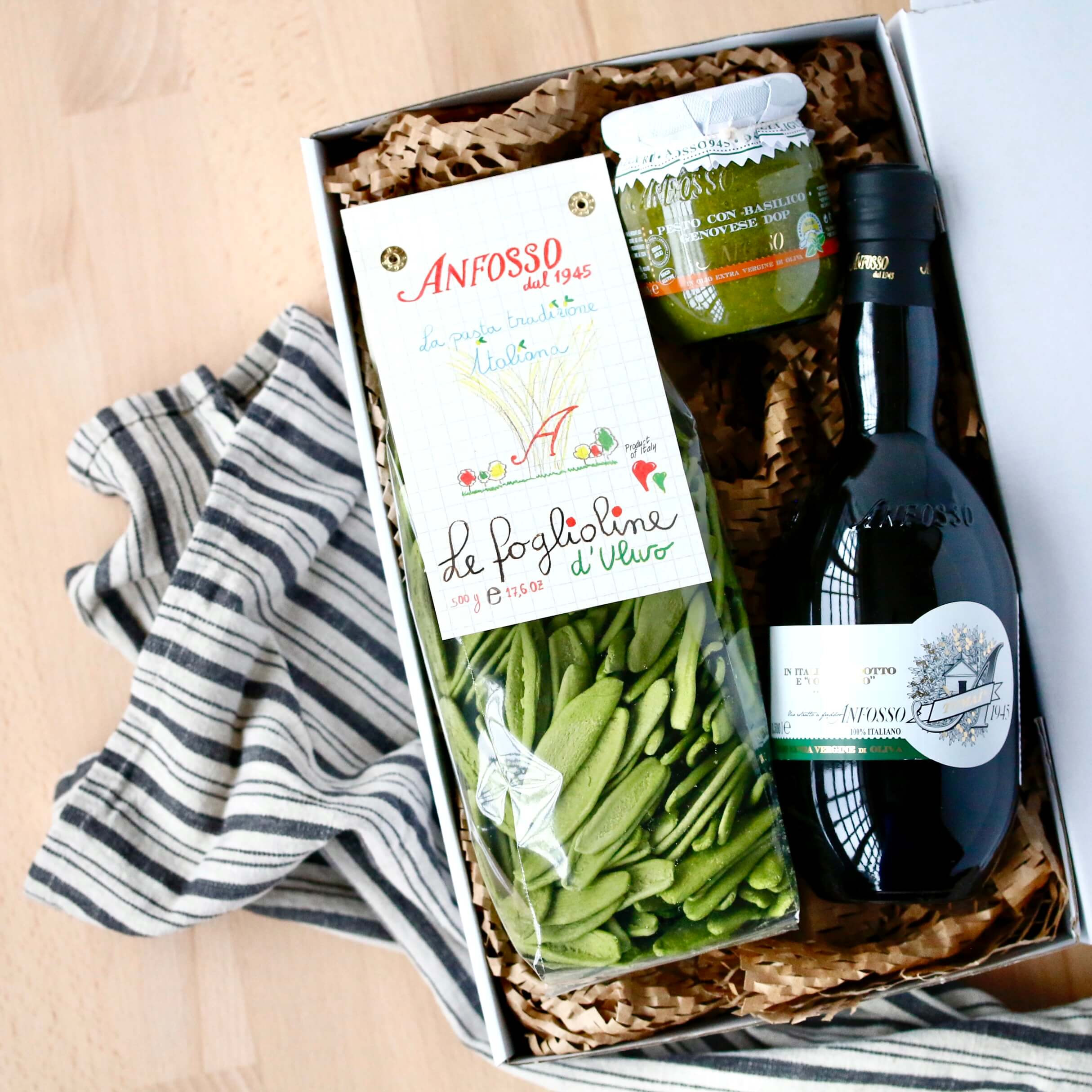 Oro verde - paket zelenih gurmanskih delicija (tjestenina, ulje i pesto)