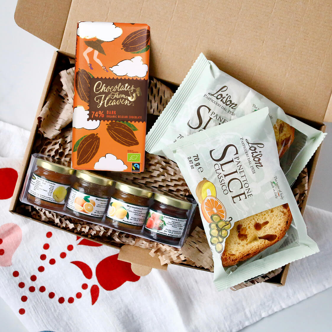 PANETTONE, SICILIJANSKE MARMELADE, TAMNA ČOKOLADA za slatki doručak