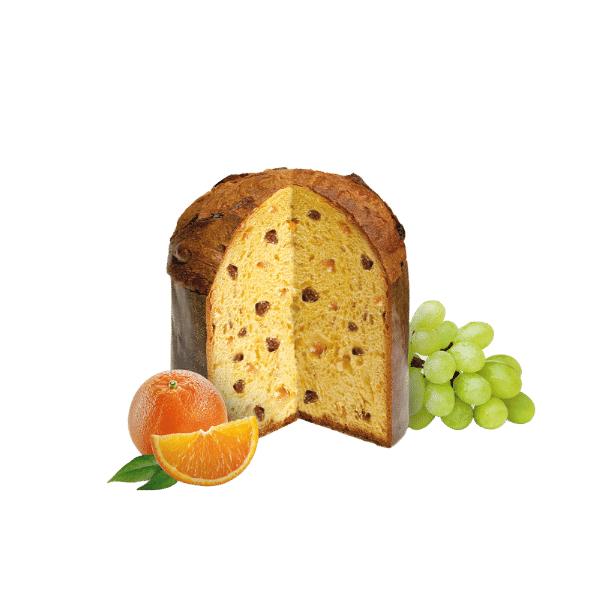 Loison PANETTONCINO s kandiranom narančom i grožđicama