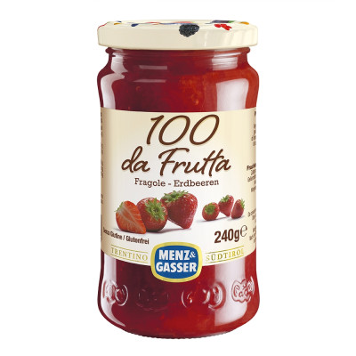 VOĆNI NAMAZ 100% JAGODA 240g