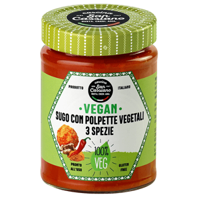UMAK OD RAJČICE s vegan polpetima I CURRY ZAČINIMA 290g