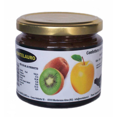 MARMELADA KIVI I JABUKA sa Sicilije 220 g