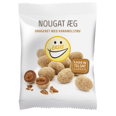 ČOKOLADNI JAJČKI z nougatom in karamelo 75g