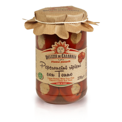 ČILI PAPRIČICE punjene tunom 270g