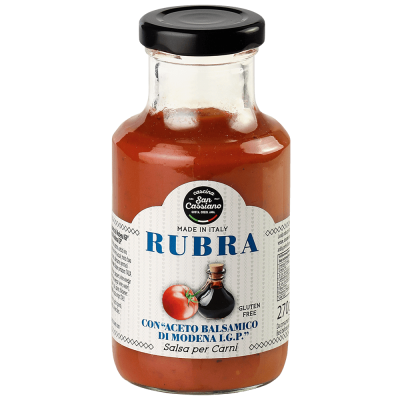 SALSA RUBRA BBQ umak s balzamičnim octom iz Modene IGP 270g